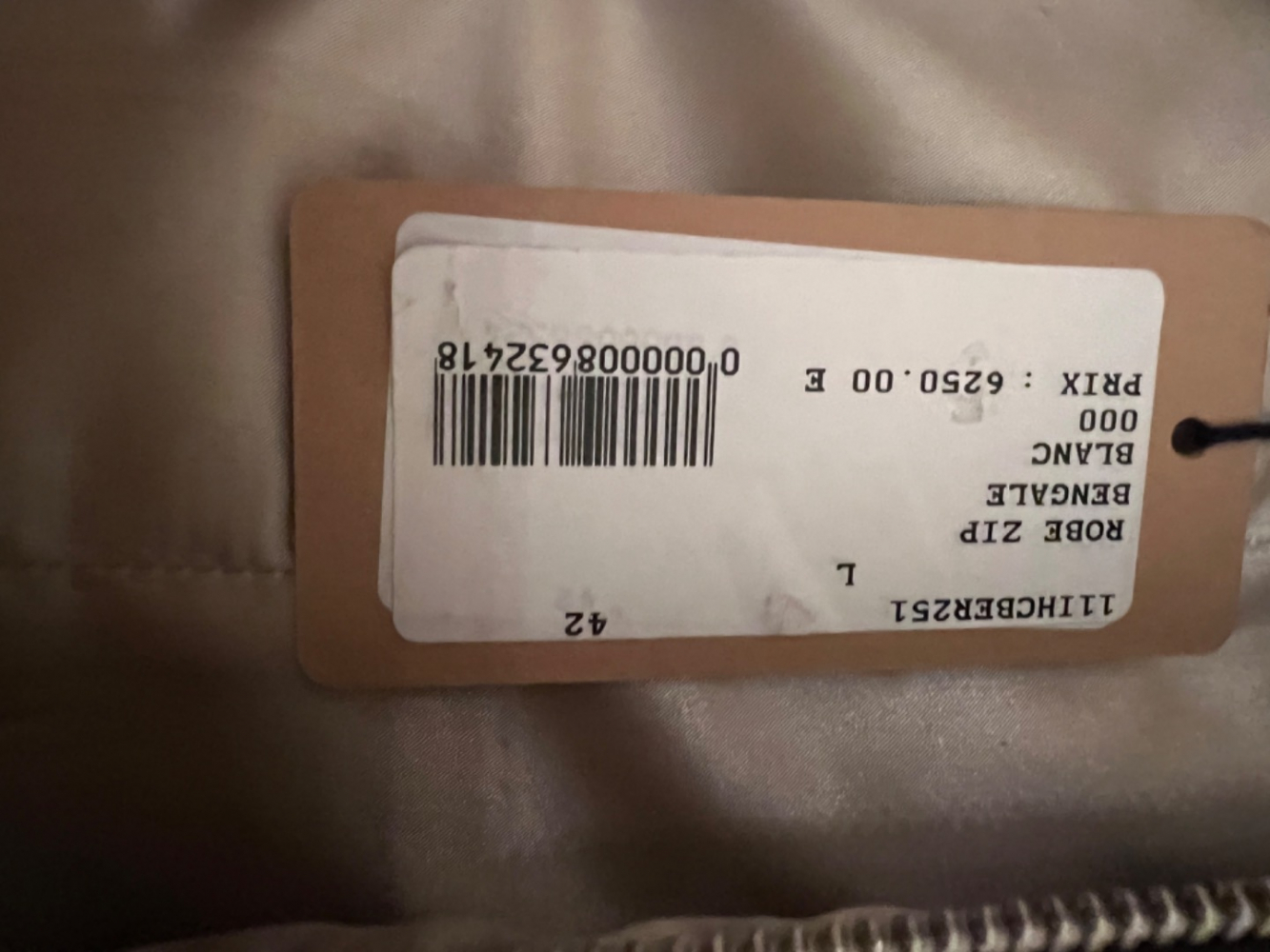 Alaïa Sublime robe en cuir de veau