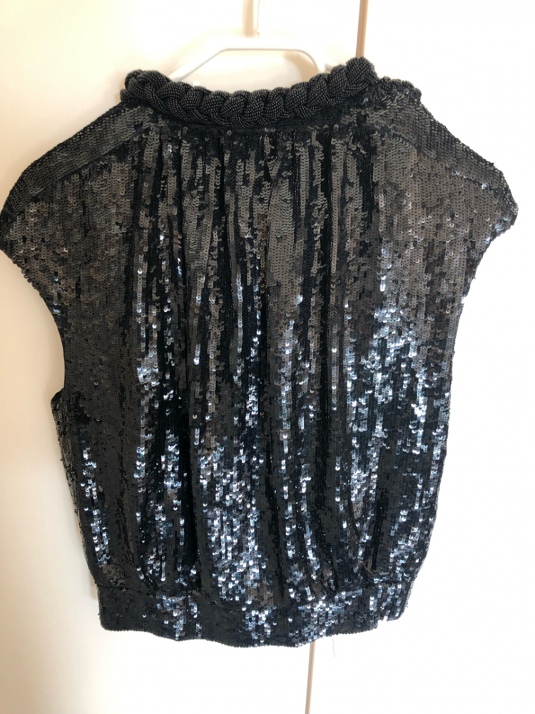 Dries Van Noten Gilet à paillettes