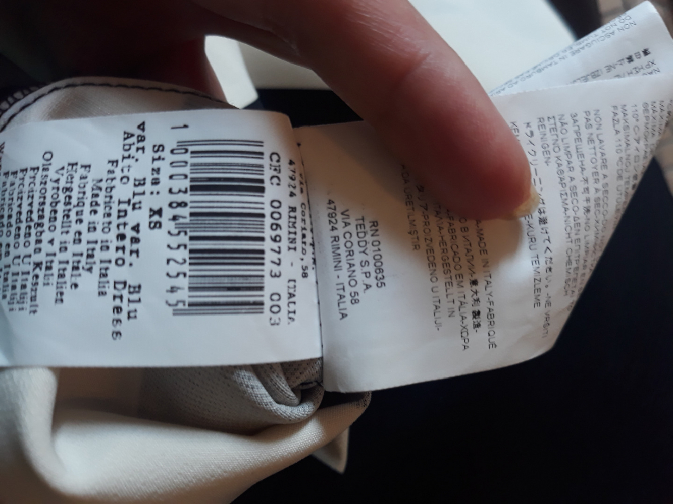 Rinascimento Robe sans manches