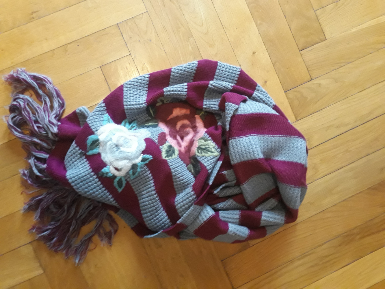 Twin Set Écharpe longue rayée