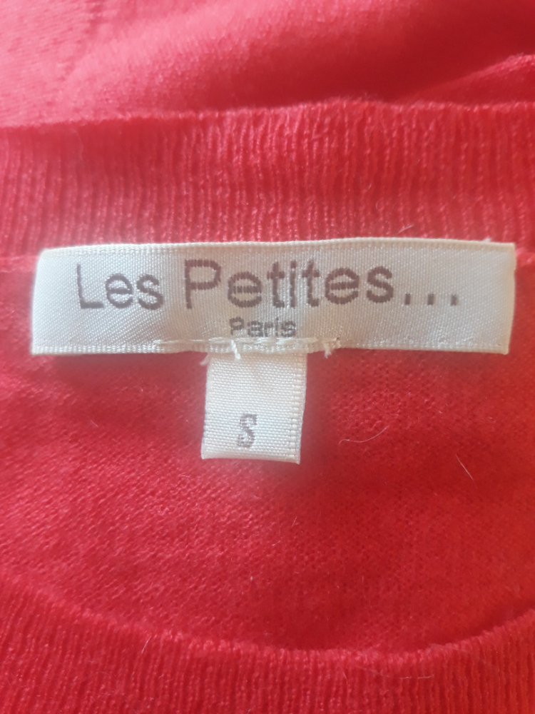 Les Petites Strickwaren mit kurzen Ärmeln