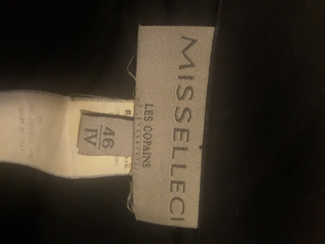 Les Copains Schwarzes Hemd