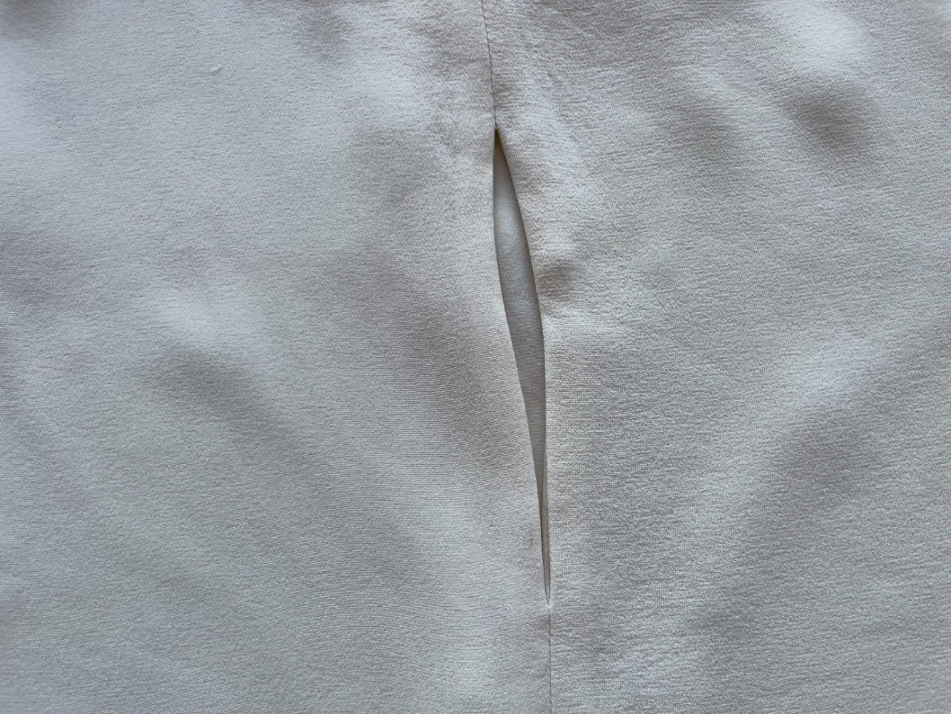 Narciso Rodriguez Such a pretty, rare piece!  Narciso Rodriguez silk top, in contrasting textures.