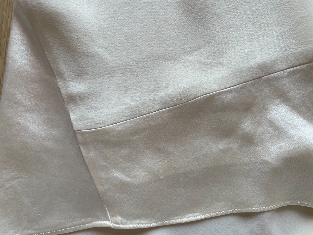 Narciso Rodriguez Such a pretty, rare piece!  Narciso Rodriguez silk top, in contrasting textures.