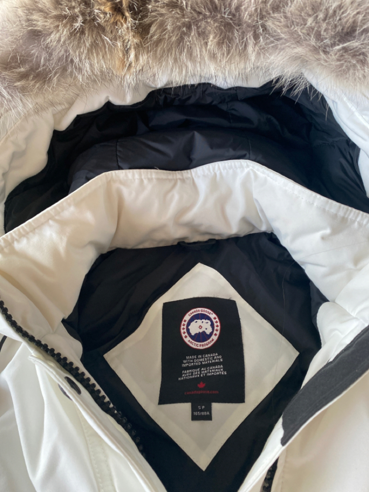 Canada Goose Parka aus Nylon und Pelz Trillium