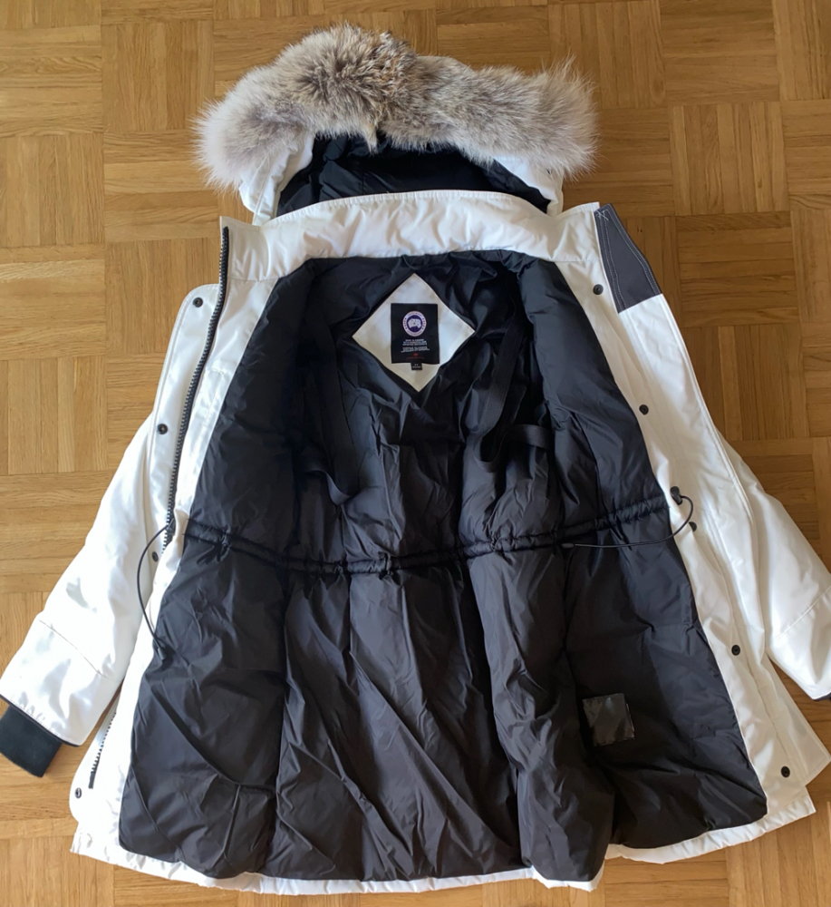 Canada Goose Parka aus Nylon und Pelz Trillium