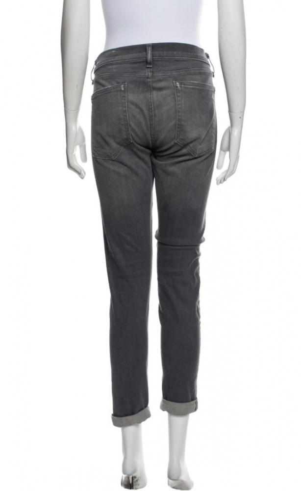 Rag & Bone R&B Signature Boyfriend Jeans mit mittlerer Leibhöhe