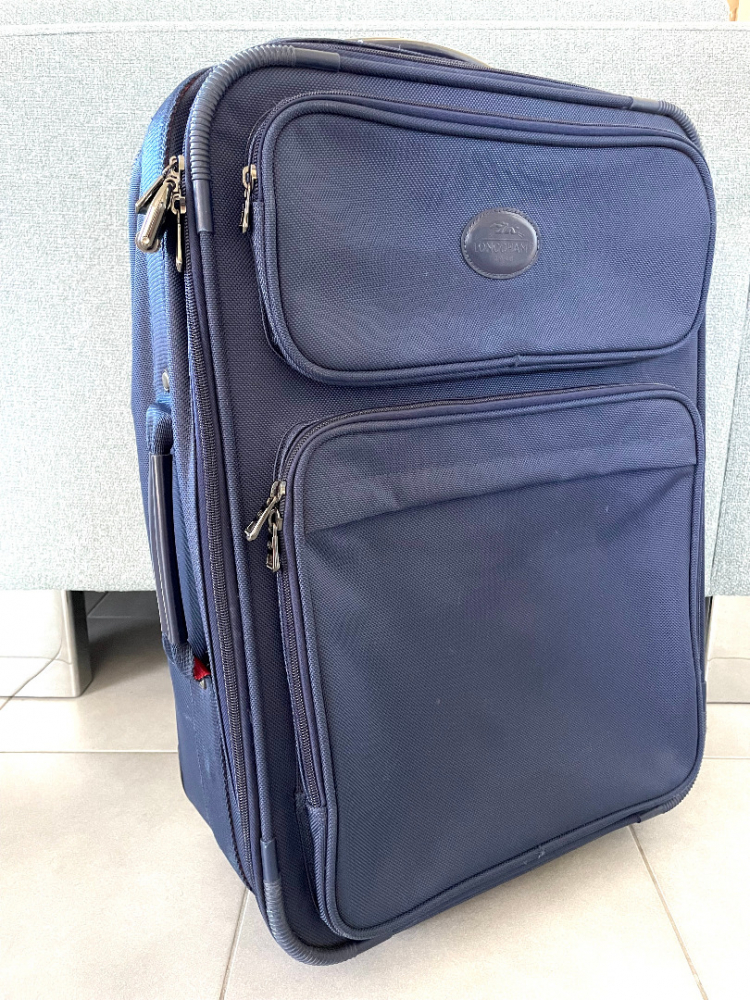 Longchamp Valise bleu marine