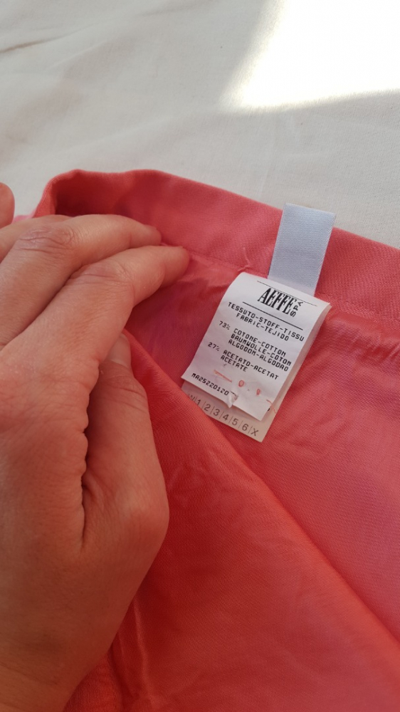 Alberta Ferretti Pink summer skirt