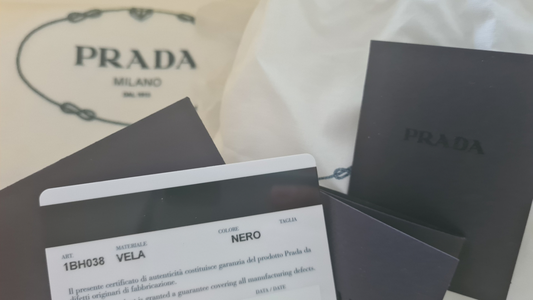 Prada Duet Bucket Bag (Noir)