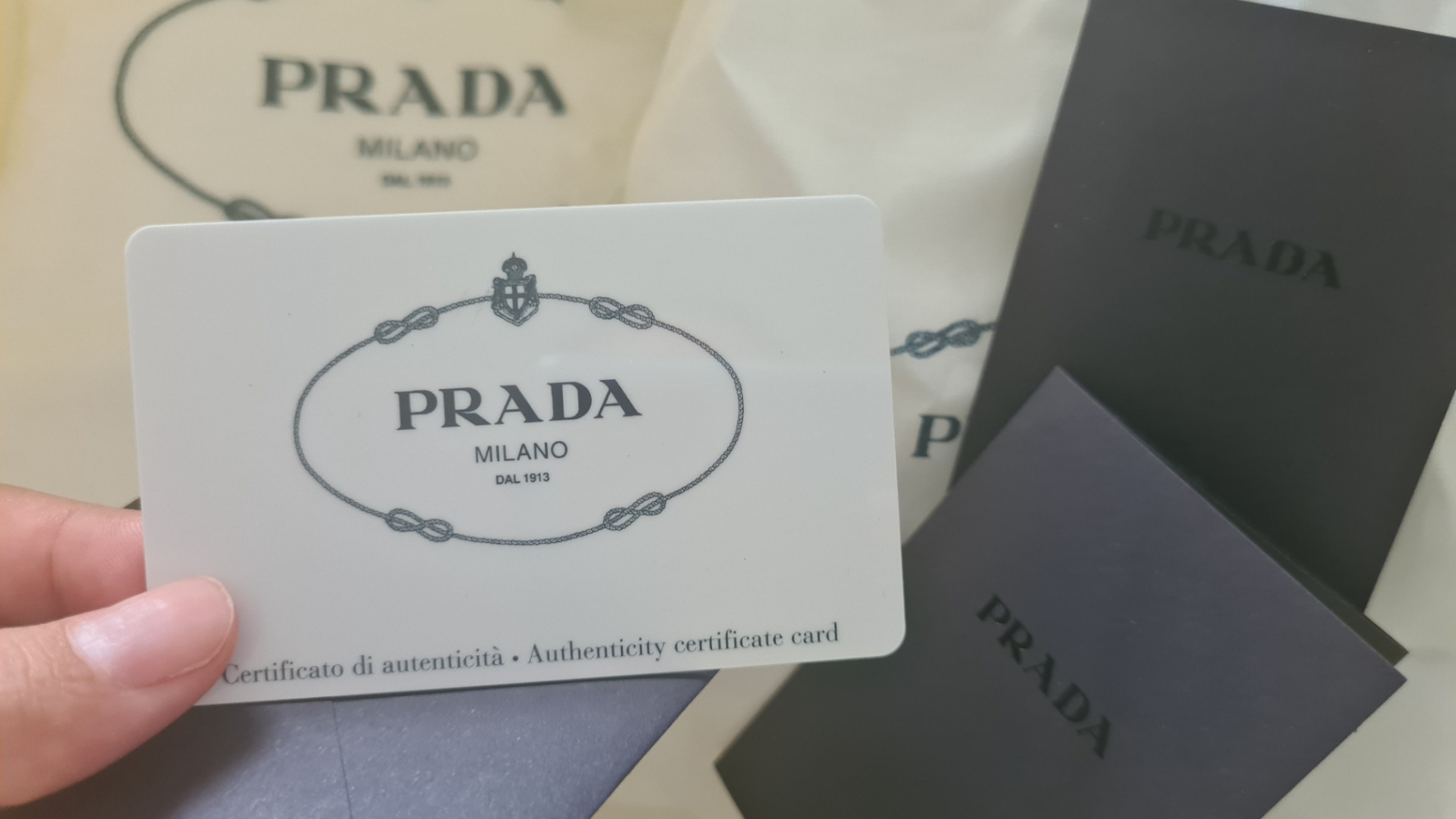 Prada Duet Bucket Bag (Noir)