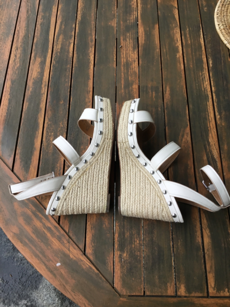 Coach Darcy semi matte calf chalk 10M/41