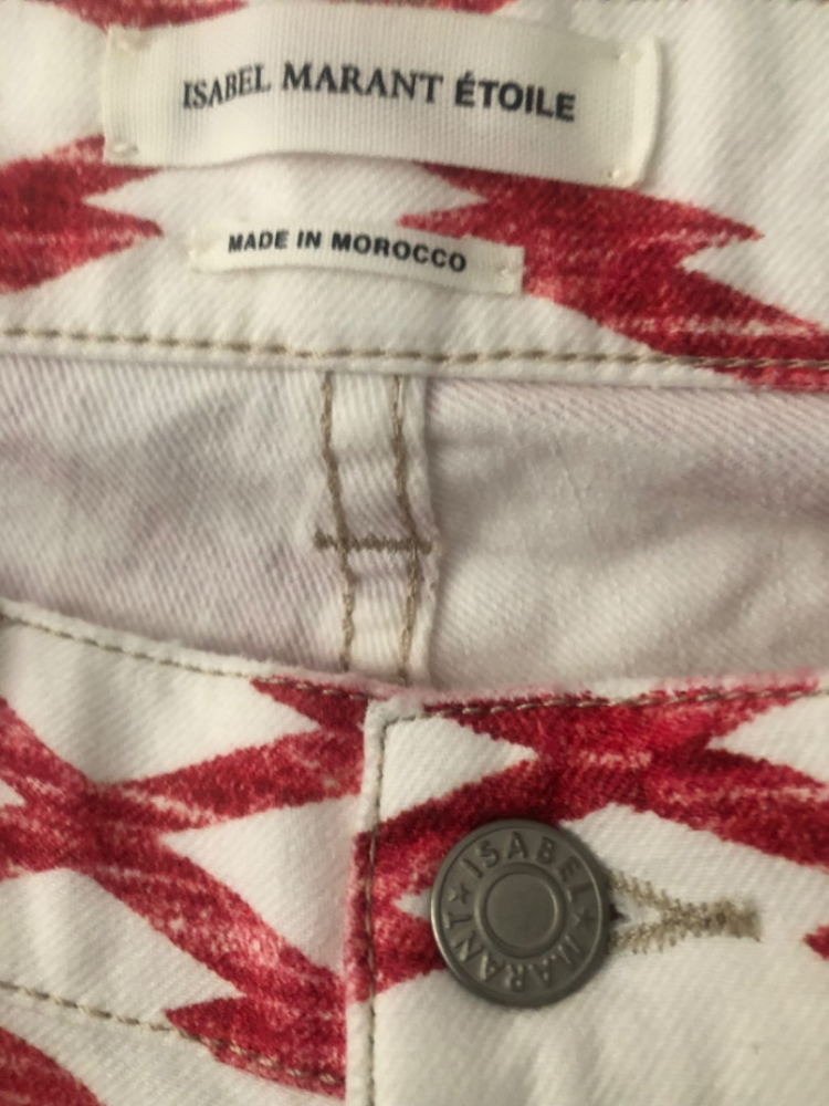 Isabel Marant Etoile Ethnische Jeans