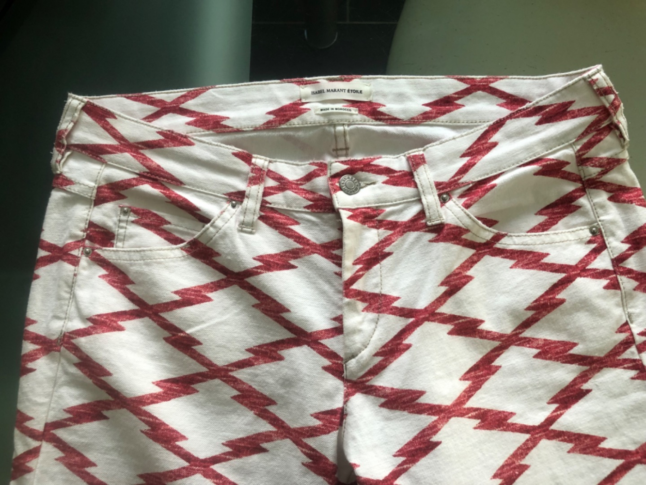 Isabel Marant Etoile Ethnische Jeans
