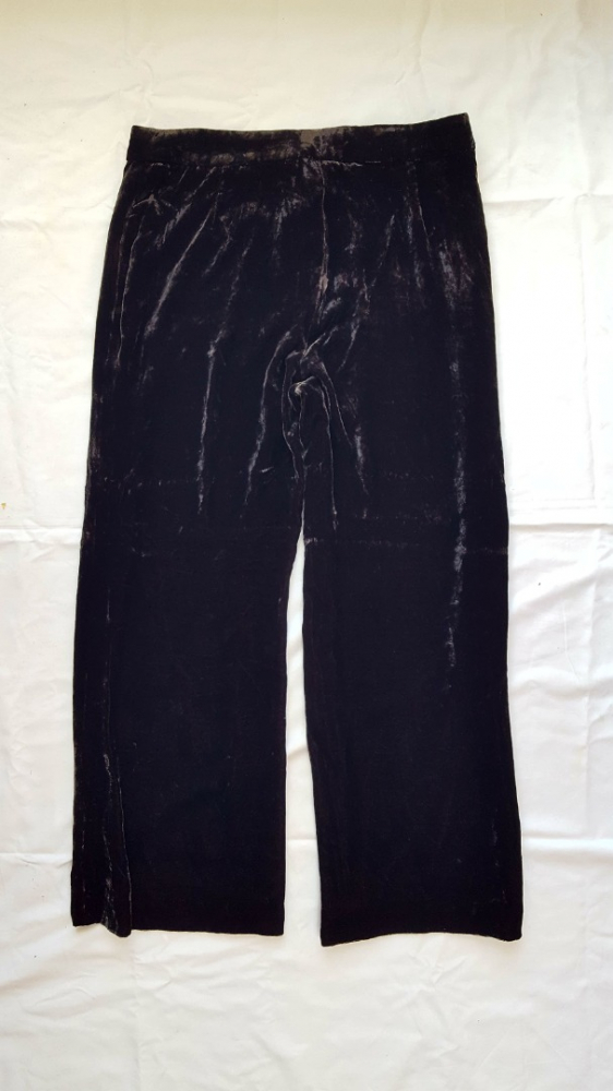 Gerard Darel Mud velvet trousers