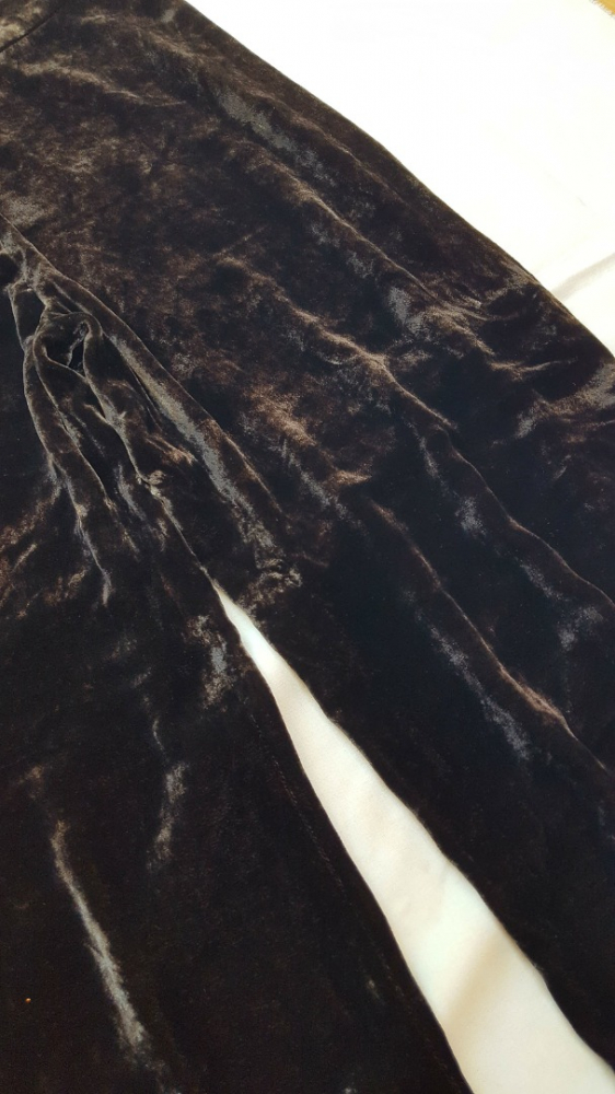 Gerard Darel Mud velvet trousers