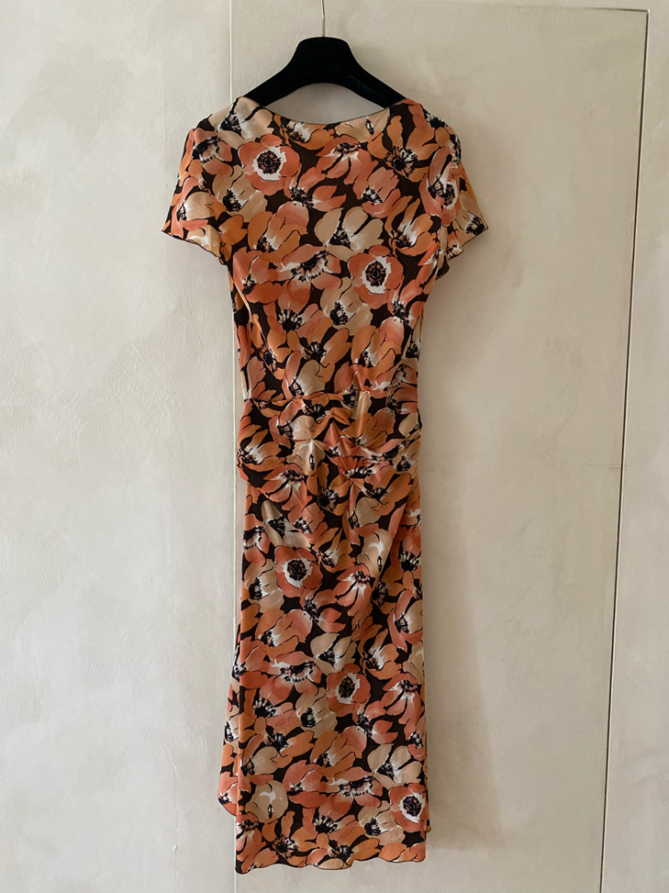 Prada Robe en crêpe de Chine