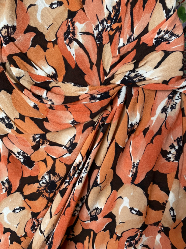 Prada Robe en crêpe de Chine