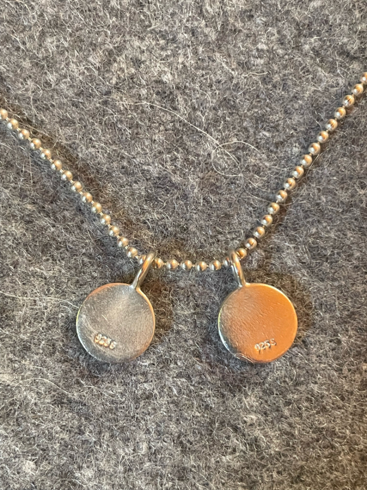 Calvin Klein Sterling Silber Halskette