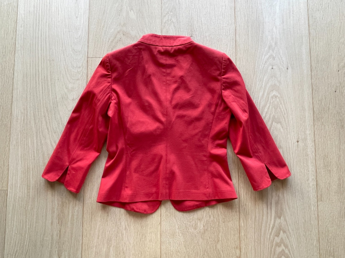 Max Mara The prettiest, boldest lightweight jacket for fall-- in the perfect RED.