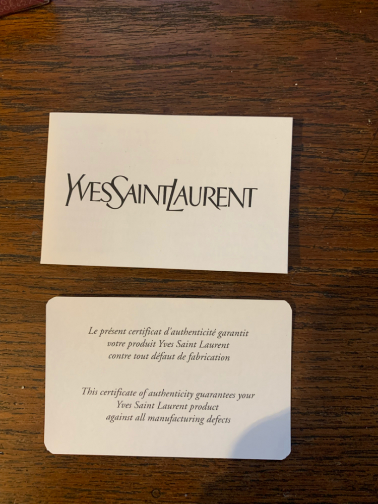 Yves Saint Laurent Tangier Bag