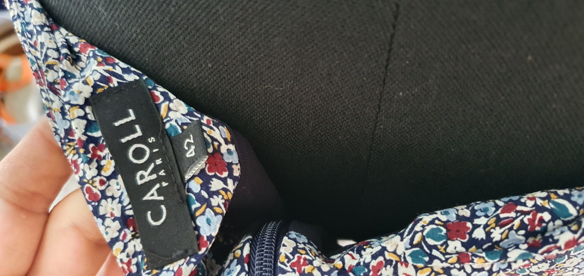 CAROLL Paris floral skirt