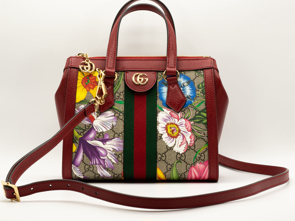 Gucci Ophidia GG Flora Tote Bag
