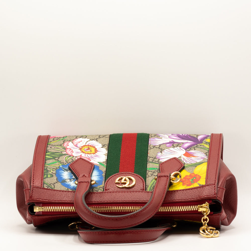 Gucci Ophidia GG Flora Tote Bag