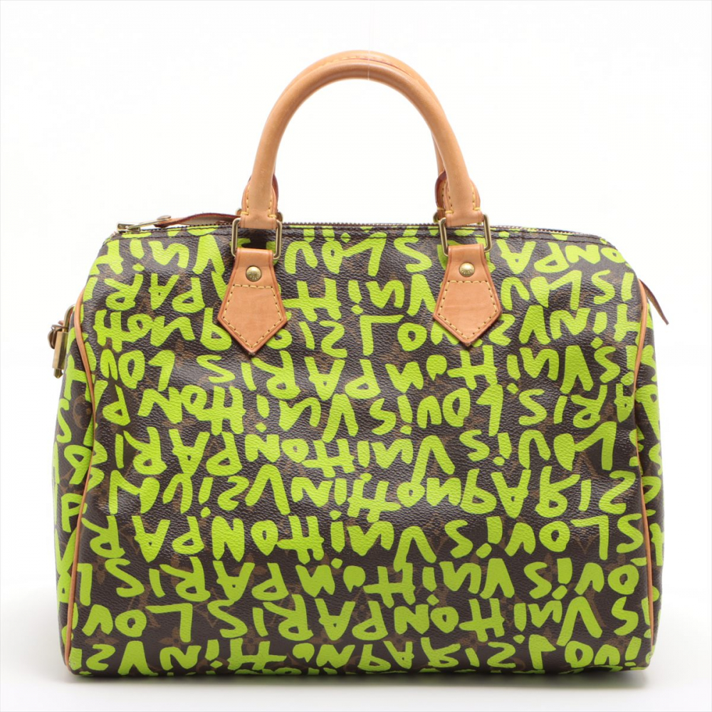 Louis Vuitton Speedy 30 Monogram Limited Edition Stephen Sprouse Graffiti