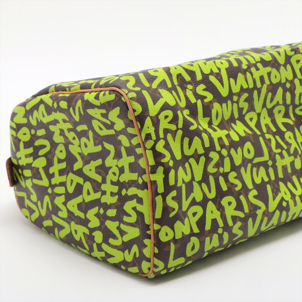 Louis Vuitton Speedy 30 Monogram Limited Edition Stephen Sprouse Graffiti