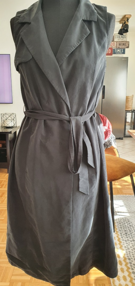 Monton trench sans manches