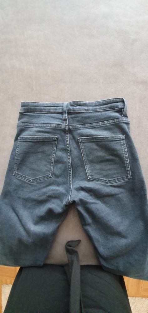 Cos slim fit taille haute