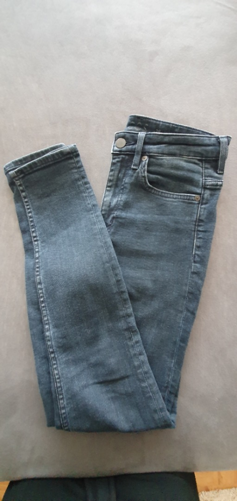 Cos slim fit taille haute