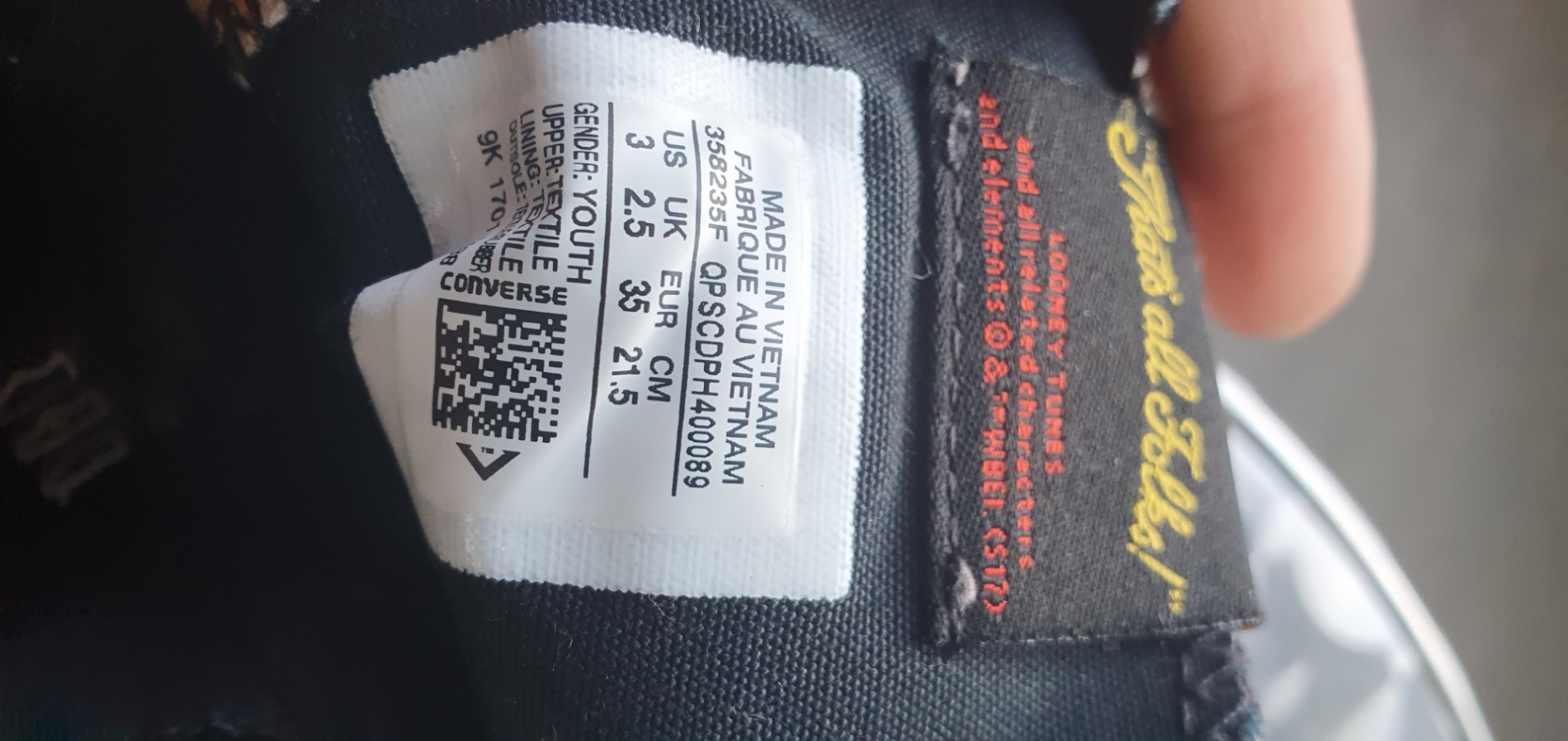 Converse Alla star édition limited