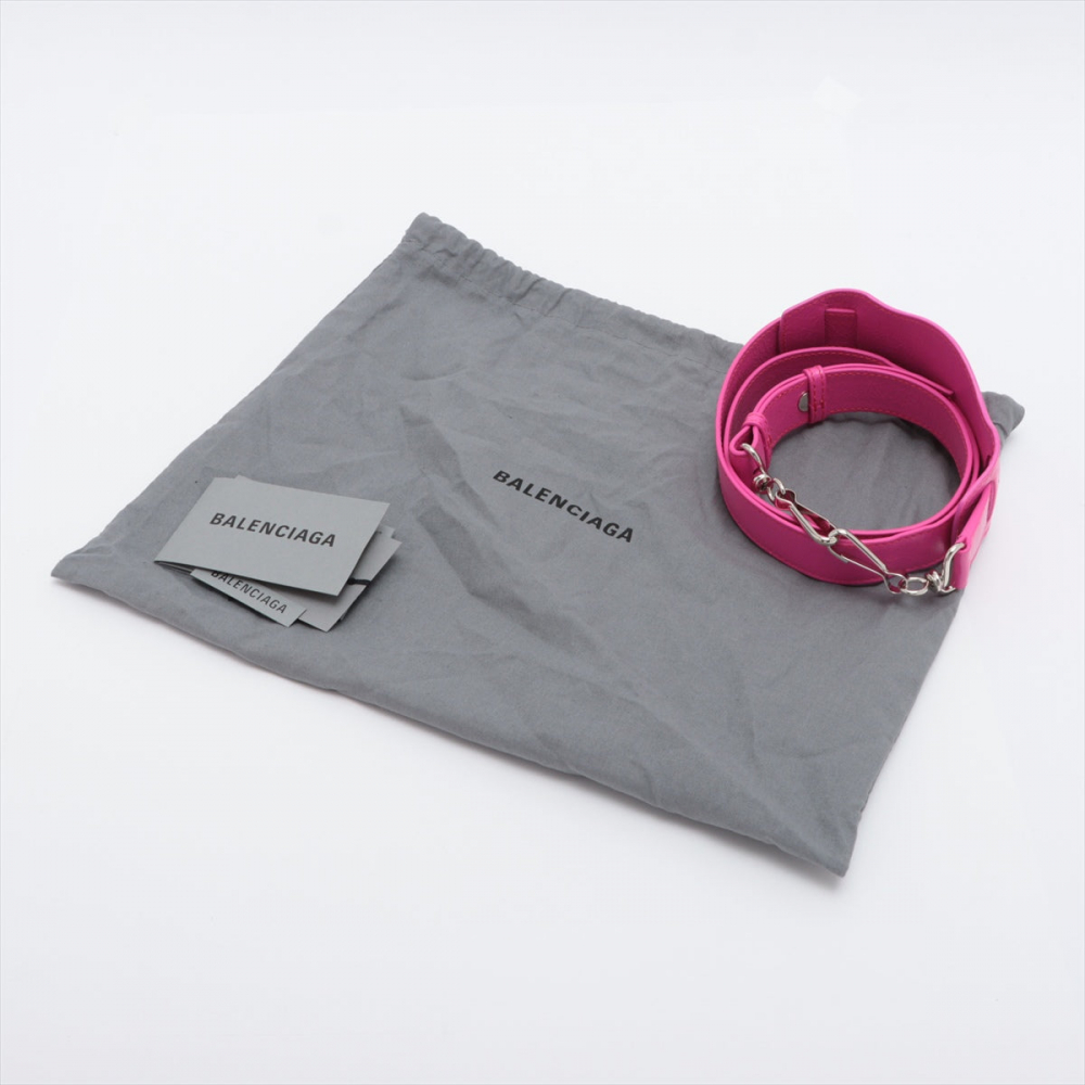 Balenciaga Classic Mini City 2way Pink Leather