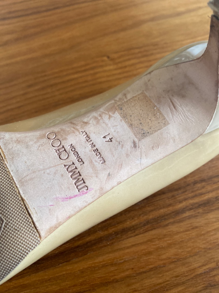 Jimmy Choo Orteil ouvert classique