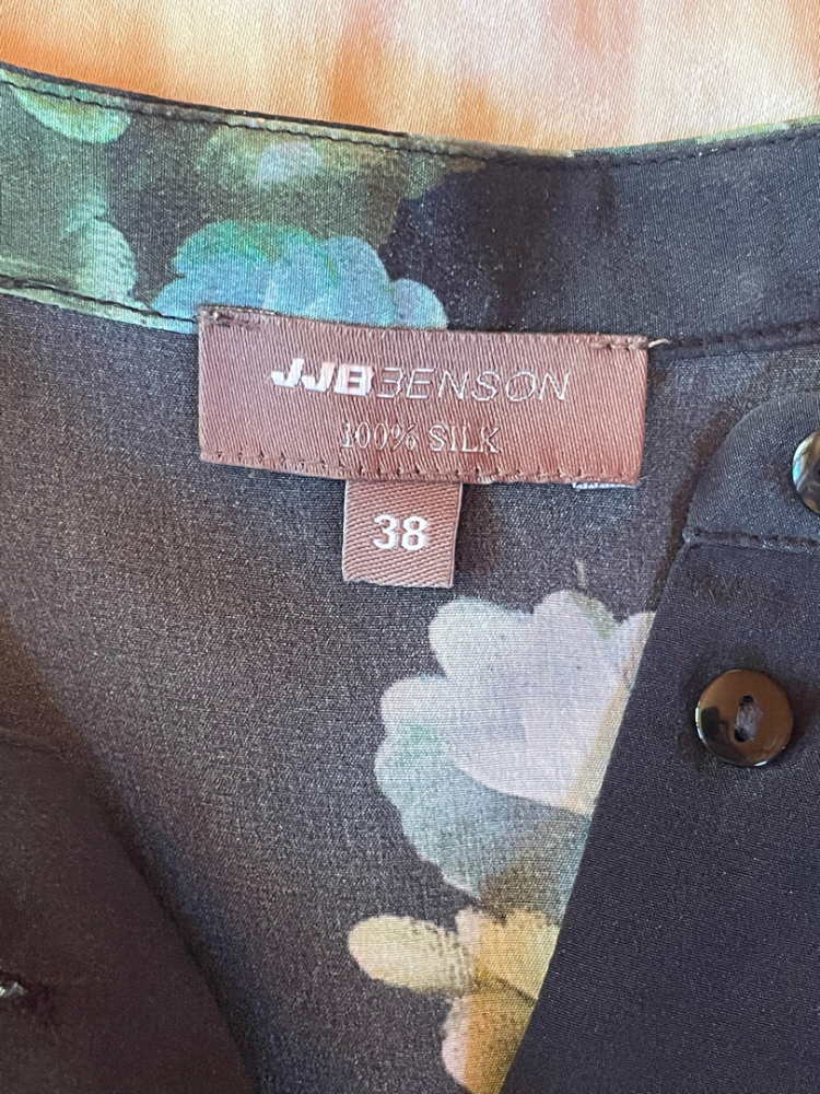 JJB Benson Blume Seidenbluse