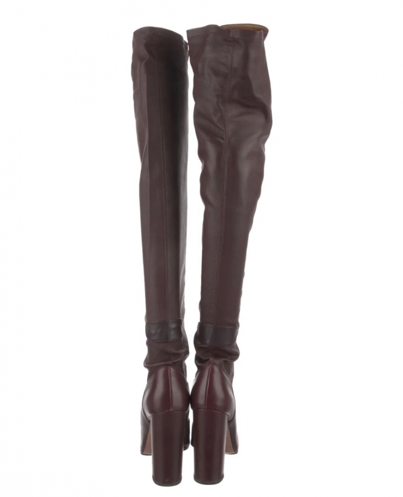 Aquazzura Mattie Lederstiefel