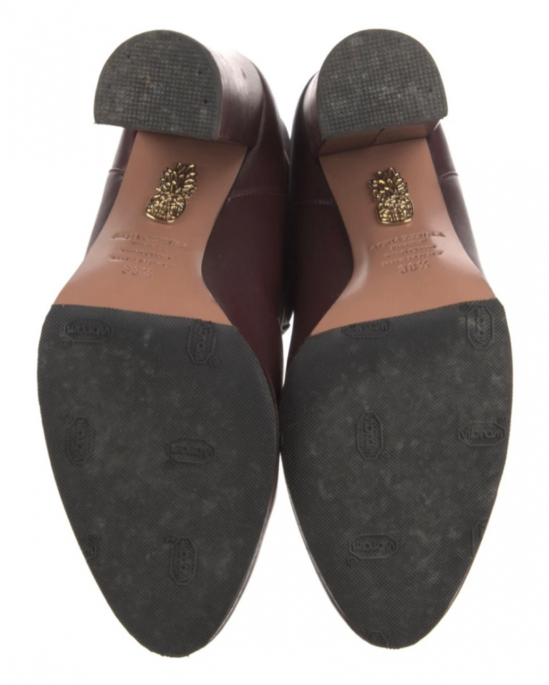 Aquazzura Mattie Lederstiefel