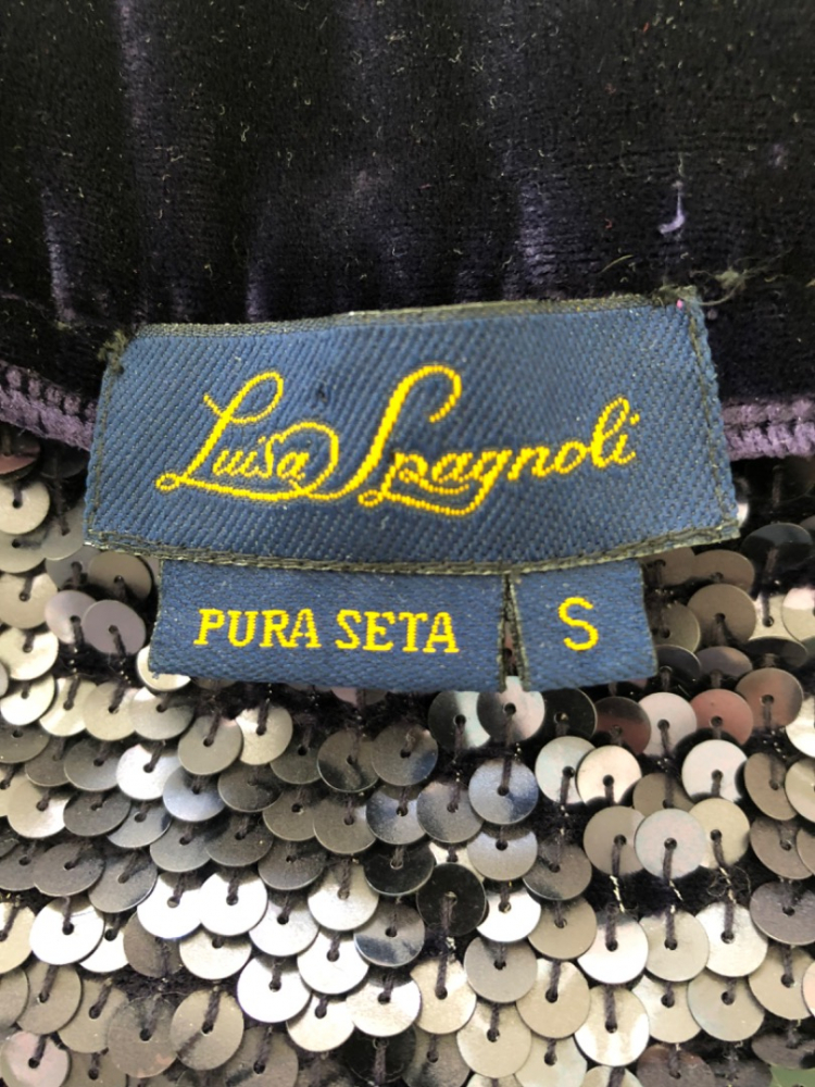 Luisa Spagnoli Velvet top