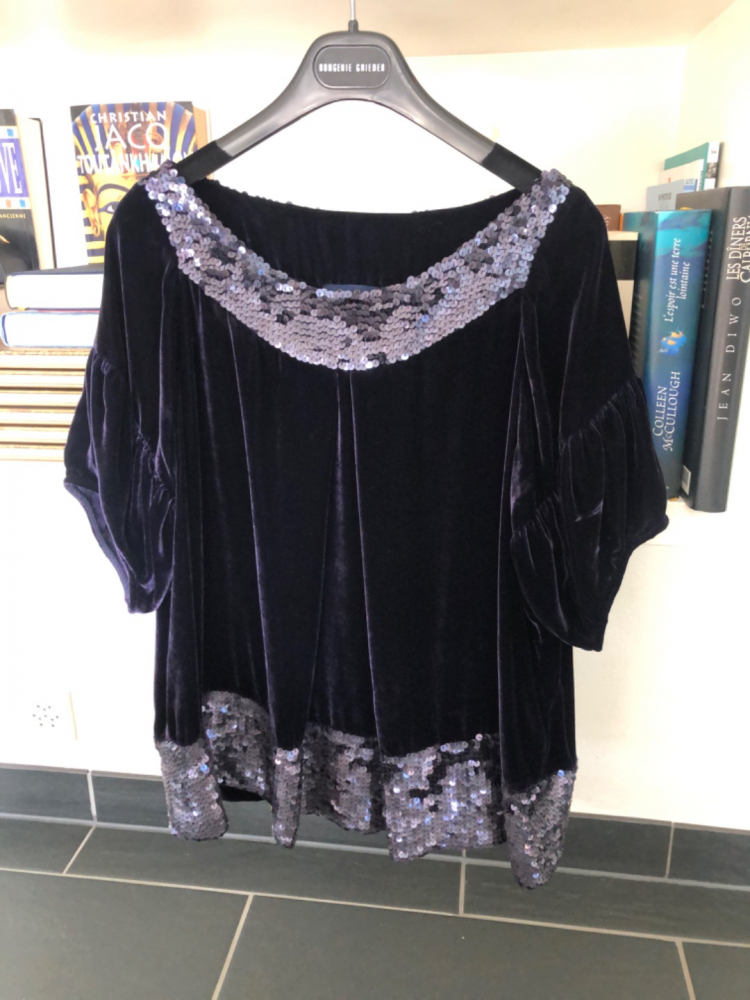 Luisa Spagnoli Velvet top