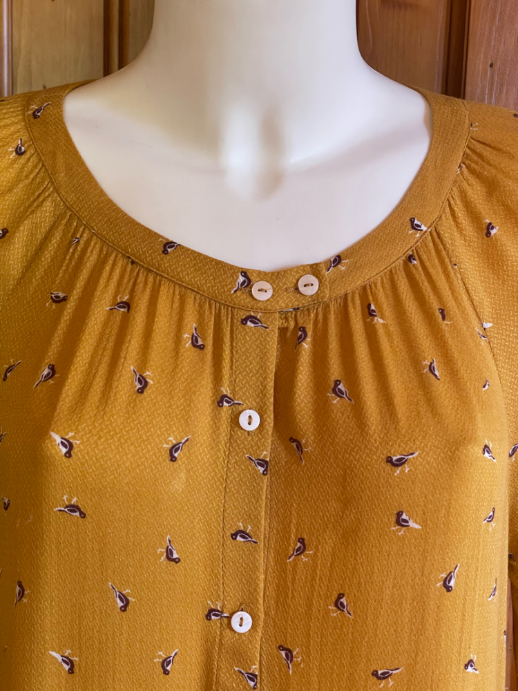 Cyrillus Blouse imprime oiseau