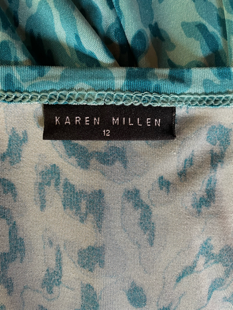 Karen Millen Wickelkleid aus Seidenjersey
