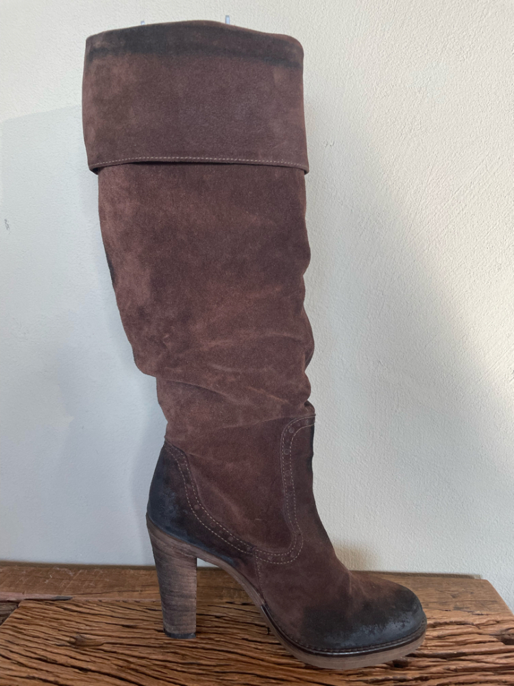Guess High Knee Suede Boots