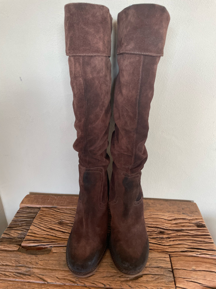Guess High Knee Suede Boots