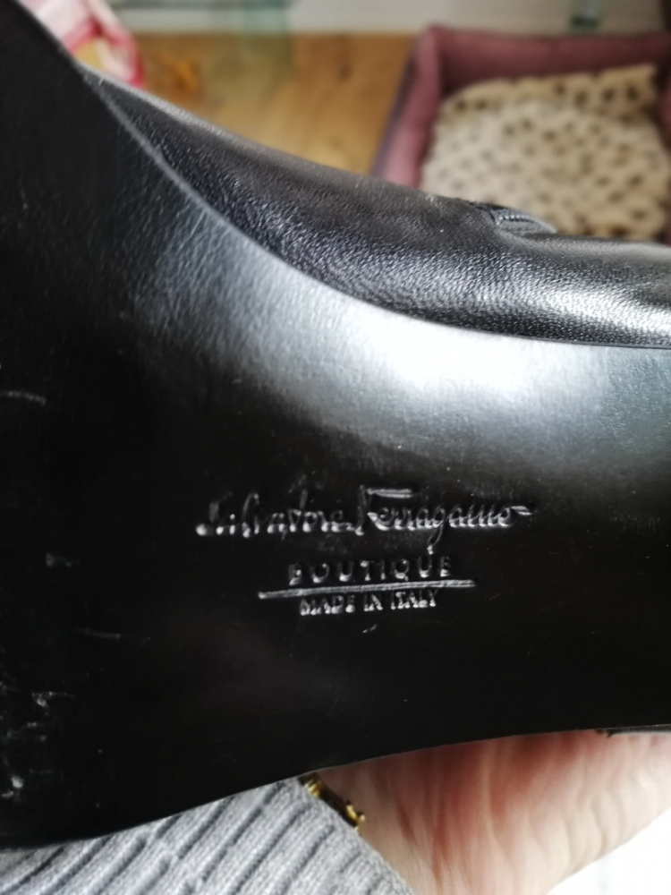 Ferragamo Kniehohe Stiefel