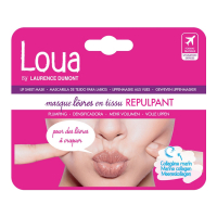 Loua Masque lèvres nourrissant en tissu 'Repulpant' - 5 ml