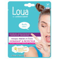 Loua 'Hydratant-Protecteur' Handmaske aus Gewebe - 14 ml