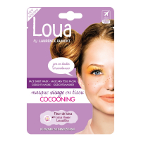 Loua Masque facial en tissu 'Cocooning' - 1 Pièces