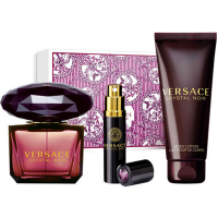 Versace 'Crystal Noir' Coffret de parfum - 3 Unités